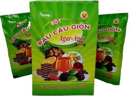 bột rau câu giòn