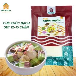 Set Nguyên Liệu Chè Khúc Bạch (Gói 12-15 chén)