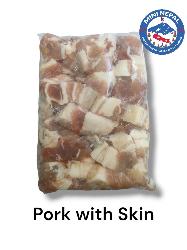 FROZEN PORK WITH SKIN 1kg