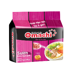 Mì omachi sườn hầm túi 5 gói