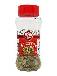 Green Cardamom Whole In A Bottle  (Sukumel) 50gm