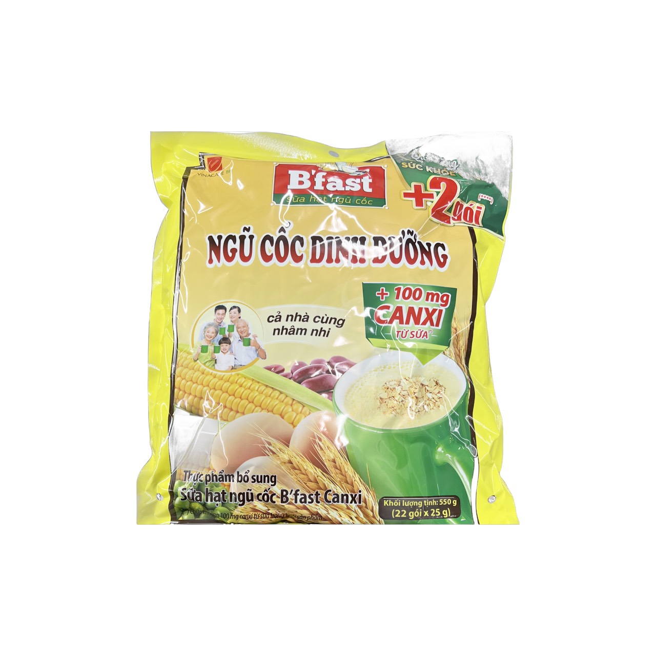 B'fast Sữa Hạt Ngũ Cốc 500g: Lựa Chọn Hoàn Hảo Cho Bữa Sáng Dinh Dưỡng