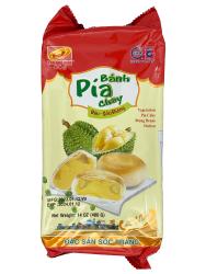 Durian Cakes with Mung Bean and Durian flavors for Vegetarians 400gr