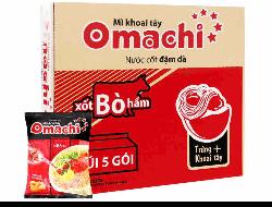 Omachi  xốt bò hầm 1 thùng