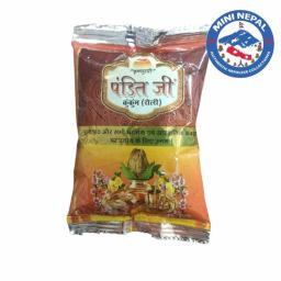 RED COLOR Abir Small 17g panditji brand