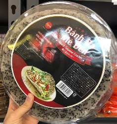 Bánh đa mè đen黒ごまクッラカー４００ｇ