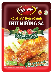 Xốt gia vị Hoàn chỉnh Barona - Thịt nướng sả 80g レモングラスソ-ス