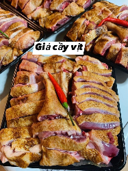 Set giả cầy thịt vịt kèm gia vị