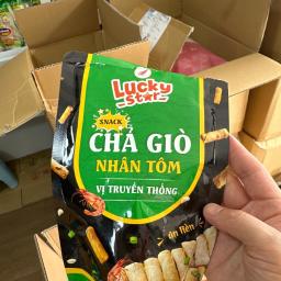 snack chả giò nhân tôm vị truyền thống