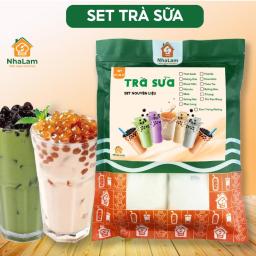 Set Nguyên Liệu Trà Sữa Ô Long (Gói 4-5 chén)