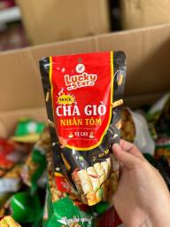 snack chả giò nhân tôm vị ớt cay