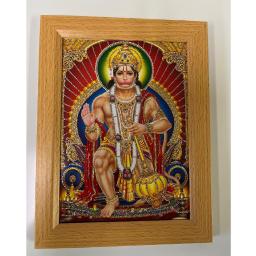 God Hanuman Picture with frame 