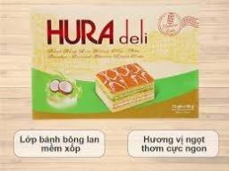 Bánh HuraDeli Hương Cốm 336gr