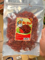 Khô bò sợi gói 200g