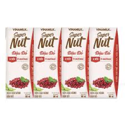 Sữa Đậu Nành Vinamilk Super Nut Đậu Đỏ (Lốc 4 hộp)